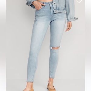 Old Navy High Waisted Rockstar Skinny Jeans